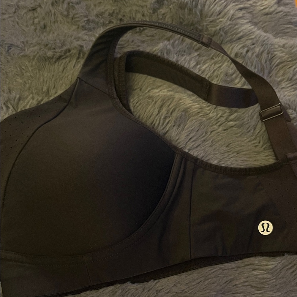 lululemon athletica Dark Gray Sports Bra